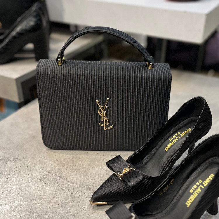 کیف مجلسی YSL/ساتن کبریتی
