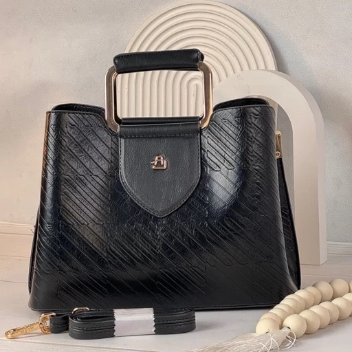 کیف آلفا 7056(دو رنگ کرم و مشکی )